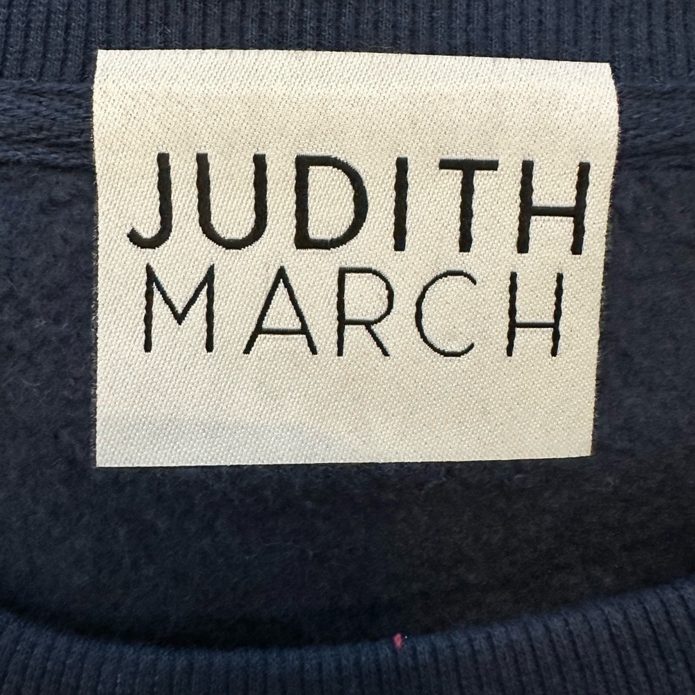Judith March Custom Number Sweatshirt with Red 27 and Silver Stars Size XL - Picture 3 of 5